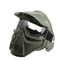 airsoft paintball protect full face mask tactical helmet for paintball shooting protection