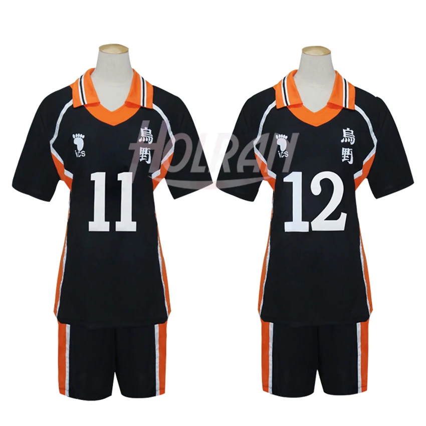 Haikyu!! Karasuno High School Uniform Jersey sport wear No 12 team hero Volleyball Hinata Shyouyou Cosplay costume - купить по