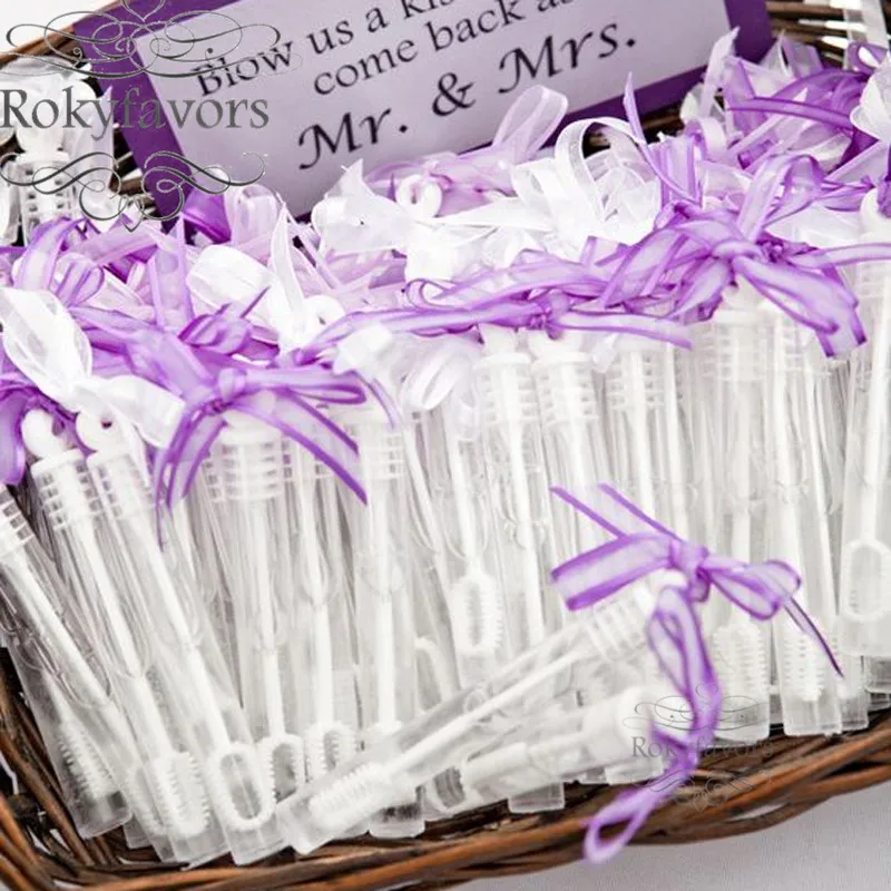 200 шт Круглые Пузырьковые трубки сувениры вечерние для душа Свадебные юбилея