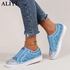 Женские кроссовки без шнуровки, повседневные удобные спортивные Лоферы больших размеров 35-43, осень 2022