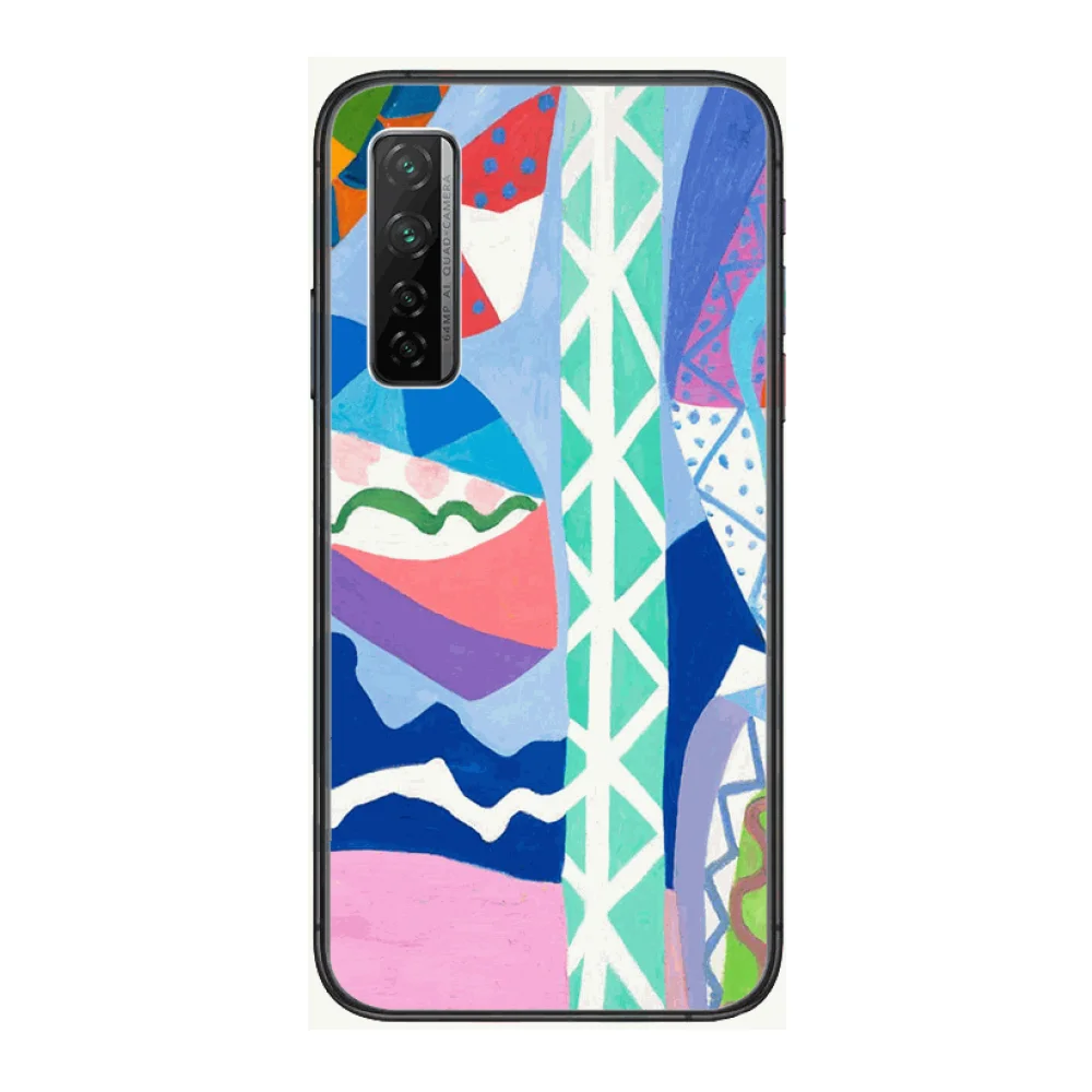 

Picasso oil painting Phone Case For Huawei Nova p10 lite 7 6 5 4 3 Pro i p Smart ZBlack Etui 3D Coque Painting Hoesje