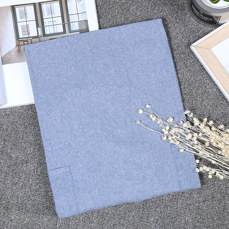 Новый японский хлопок монохромный кухонный фартук приготовление пищи товары для