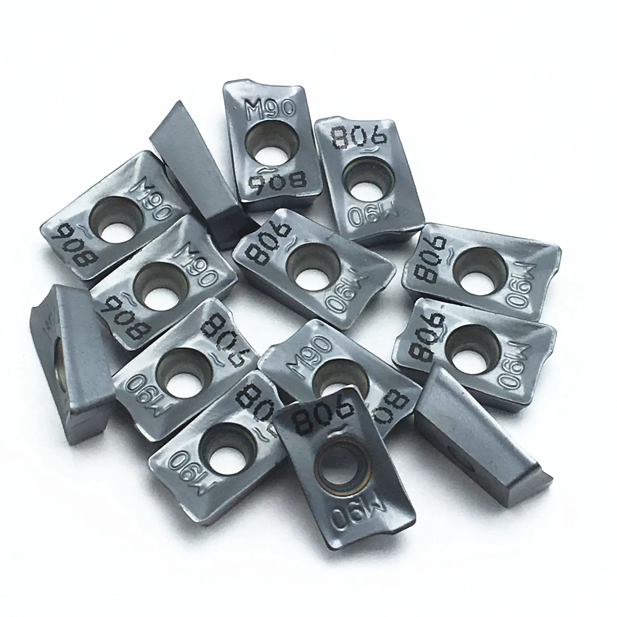10 шт. HM90 APKT1003 PDR IC908 фреза токарный инструмент карбидная вставка для ЧПУ APKT 1003 торцевая фреза токарный станок фрезерный