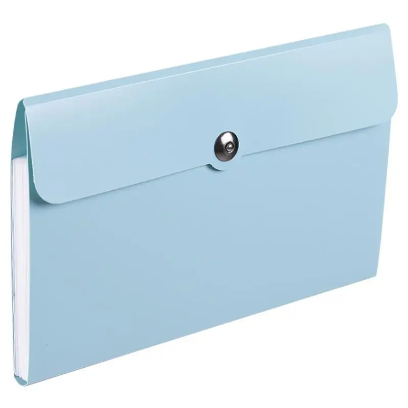 

1pcs File Folder Organ box Bag multi-function Organizer storage Holder Office Document A5 Supplies Paper Folder finishing