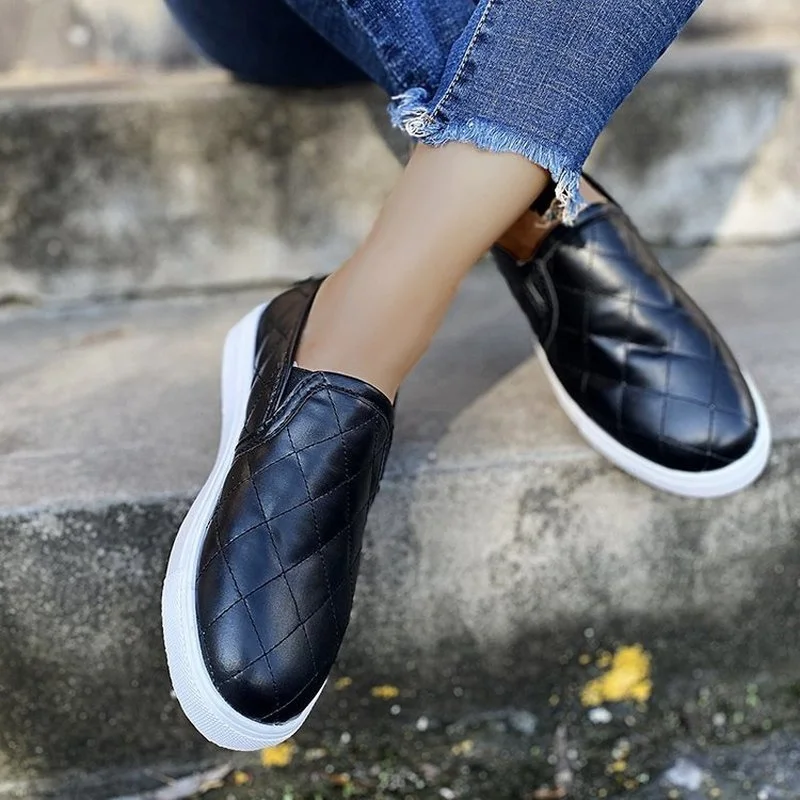 

Large size one pedal lazy set foot loafers women all-match diamond flat bottom shoes casual and comfortable