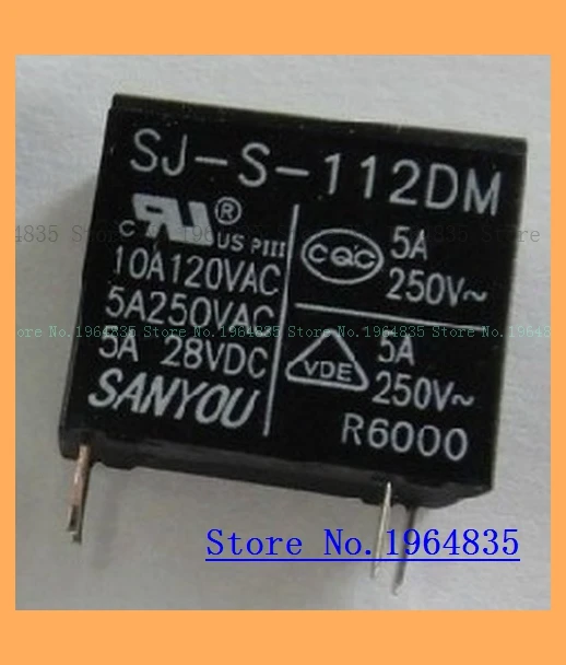 

12V SJ-S-112DM 4 5A