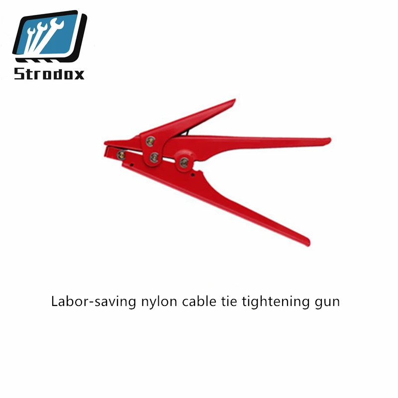 

Nylon cable tie binding gun HS-519 is suitable for 2.4-9.0mm wide bundle shear two-in-one cable tie gun