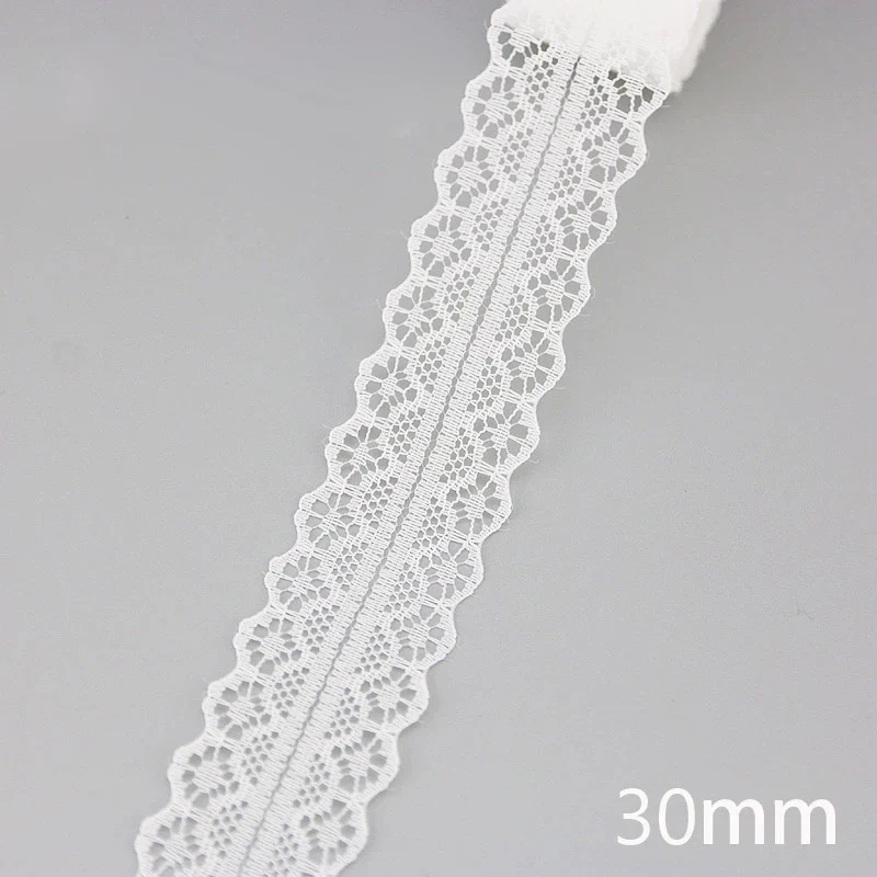 (10 ярдов/рулон) 30 мм кружевная ткань тонкая лента для украшения Lovely gift packing
