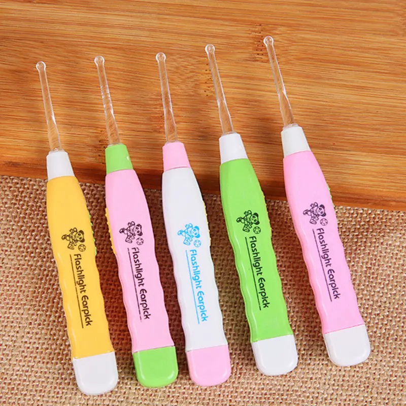 Ухочистка со светодиодной подсветкой прибор для чистки воска ухочистка