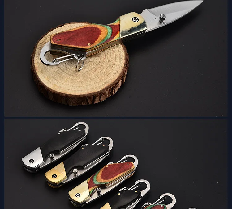 Многофункциональный складной тактический нож для выживания на природе