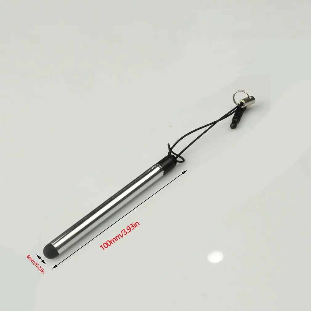 Retractable Universal Touch Screen Pen Capacitive Stylus For Smart Phone Tablet iPad Point Round Thin Tip. | Электроника