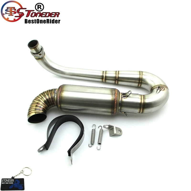 Глушитель выхлопной трубы STONEDER для Honda Monkey Dax ST CT Gorilla Cub Chaly Skyteam TNT City Skymax