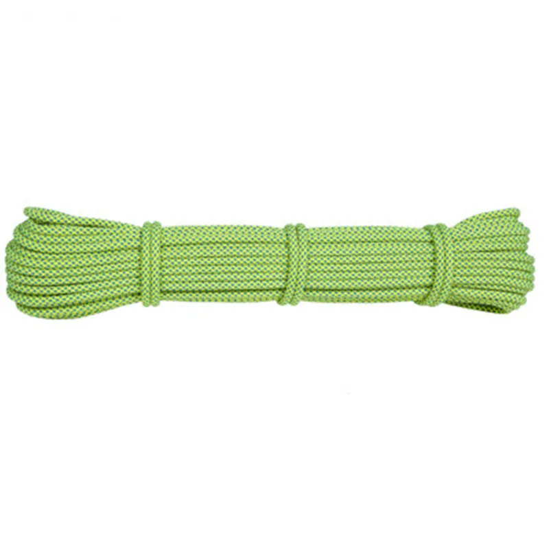 

Profession 1 M Outdoor Rock Climbing Rope 6mm Diameter Paracord 550 High Strength Survival Paracord Safety Rope Climbing Rope