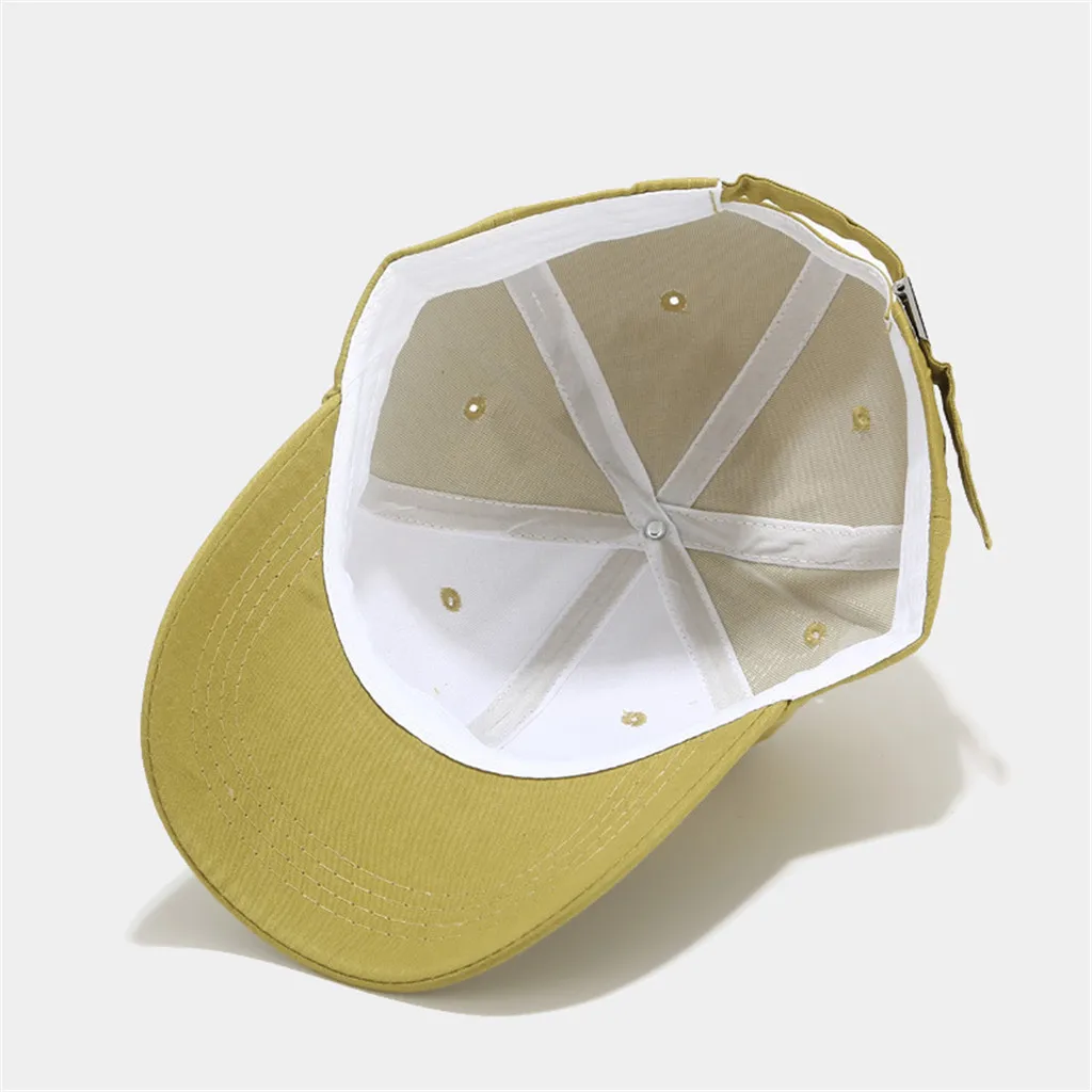 Unisex Baseball Caps Lemon Print Visors Hat Hip Hop Snapback Summer Outdoor Golf Hats Adjustable Cap Sun 2020 | Аксессуары для