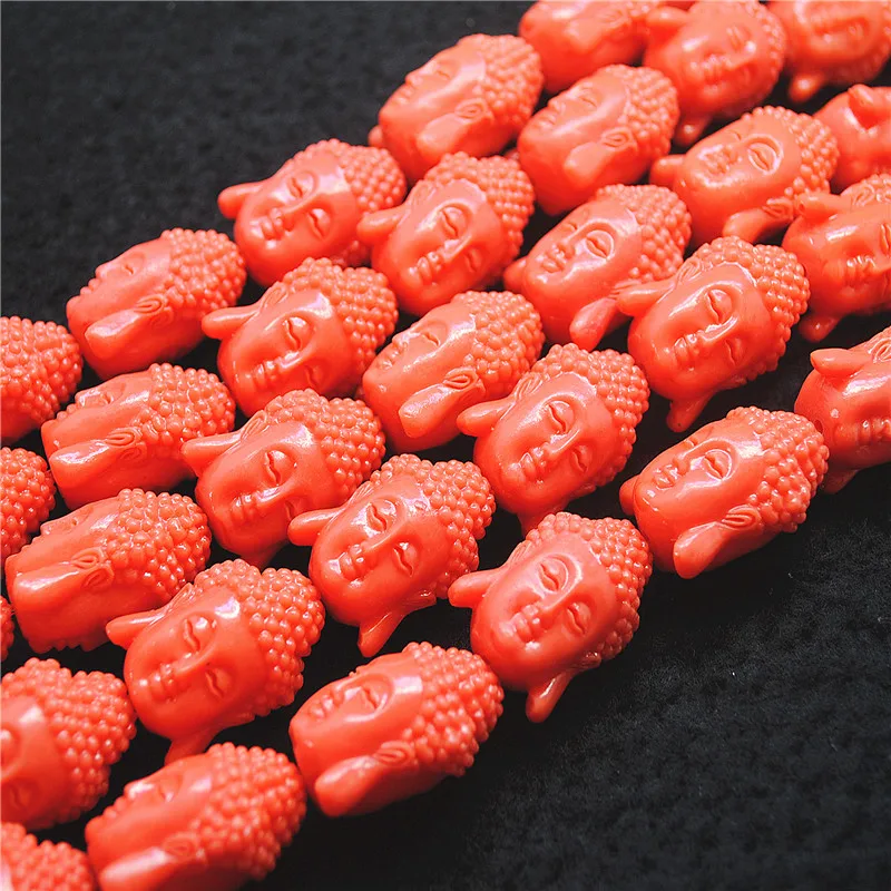 10PCS Charms Buddha Heads Beads Accessories Big Size 18X25MM Many Colors Available Top Fashion DIY Jewelry Fittings TWO FACE | Украшения и