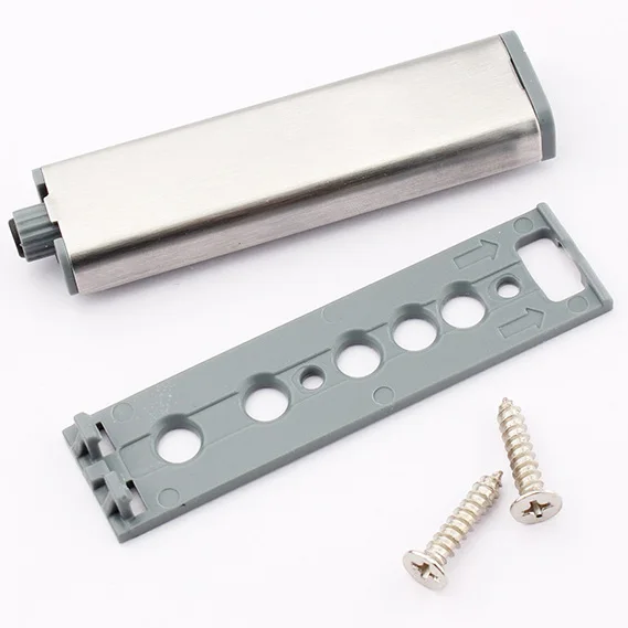 2pcs Door Catch Latch Push To Open System Kitchen Cabinet Cupboard Drawer Buffer Soft Quiet Closer Damper Buffers Stopper|door stopper|push to open