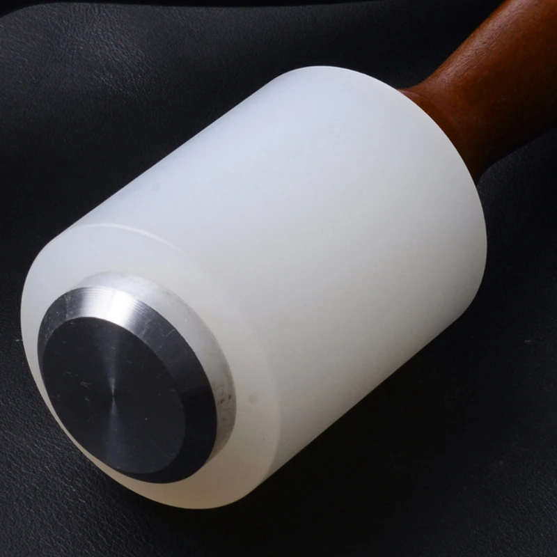 

Handmade Leather Carving Hammer DIY Craft Cowhide Punch Cutting Tool Hammer
