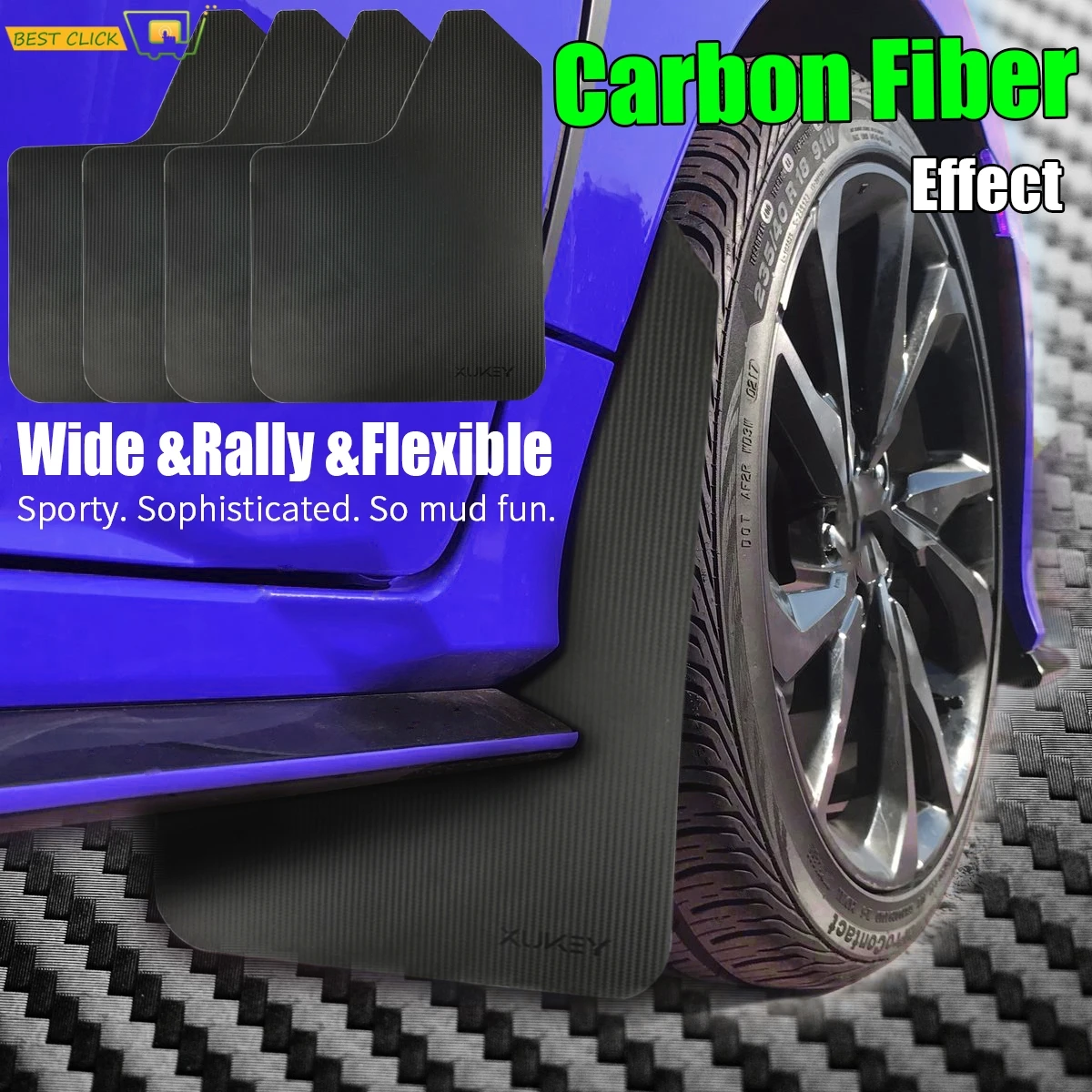 Раллийные Брызговики для Honda Civic Type R S Mugen Si EK9 EP3 FD2 FN2 RR RC GT FK2 FK8