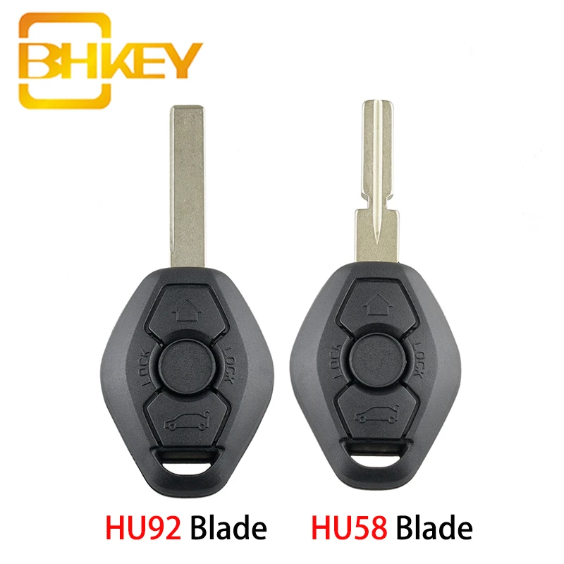 Чехол для дистанционного ключа BHKEY оболочка BMW 3 5 7 Series 325 325i 325ci 330 330i 525 525i X5 X3 Z3 Z4 HU92