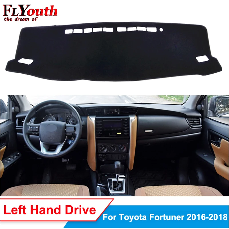 Приборной панели автомобиля крышка для Тойота Королла 2016-2018 с рельефом козырек