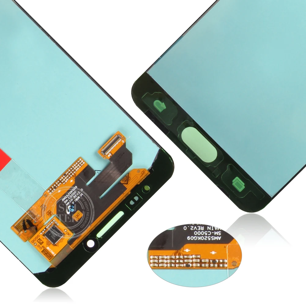 AMOLED/OLED Srjtek экран для Samsung Galaxy C5 C5000 ЖК-дисплей сенсорный дигитайзер Сенсорное