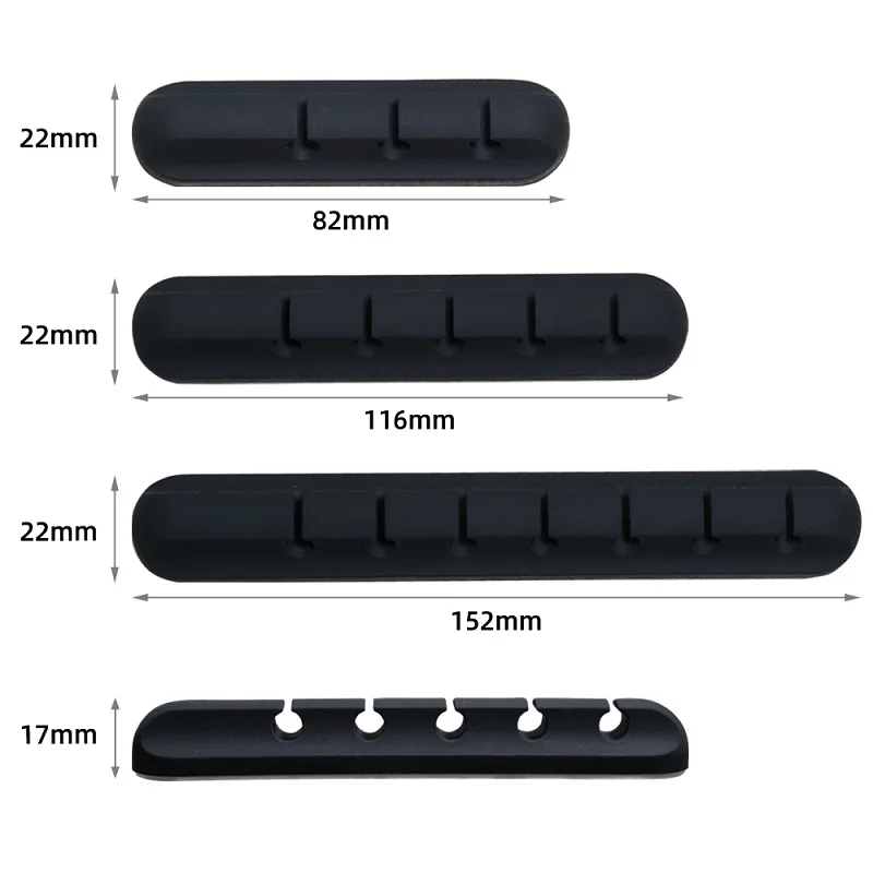 

Cable Organizer Silicone Cable Protector USB Winder Flexible Cable Management Clips Holder For Mouse Keyboard Earphone Headset