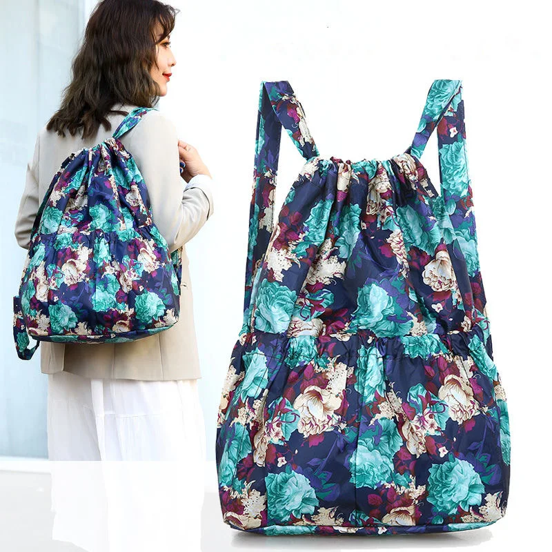 

Creative Environmental Storage Bag Handbag Fish / Strawberry Foldable Shopping Bags Reusable Folding Grocery Nylon eco tote Bag