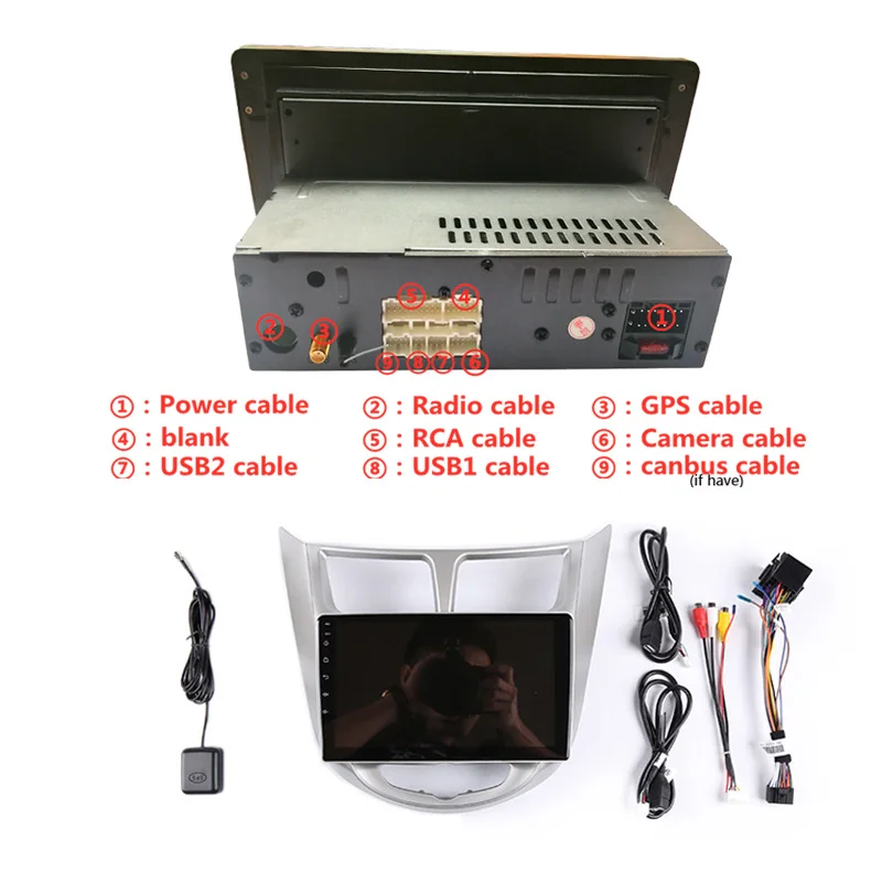 9 &quot4G RAM 8 ядер Android автомобильный DVD GPS навигация для Hyundai Solaris accent Verna i25 аудио