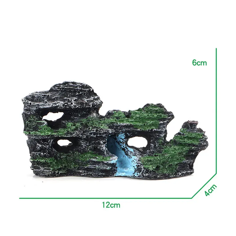 

Fish Tank Landscaping Ornamental Rockery Simulation Resin Decoration Fish Tank Decorative Accessories BDF99