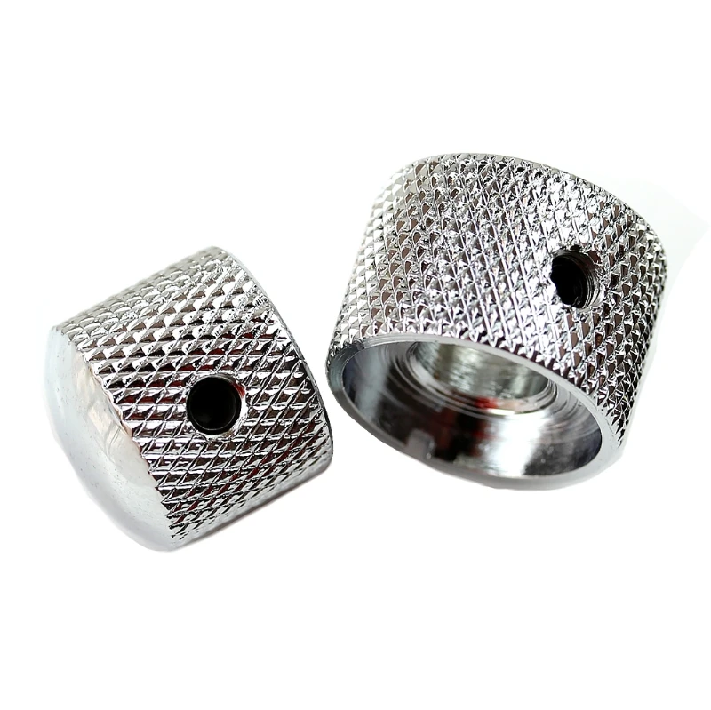 Концентрическая двойная ручка металлическая купольная крышка потенциометра для