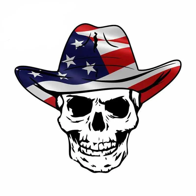 

13cm X 11.6cm For Maltese Cross Skull Graffiti Sticker DIY Anime Vinyl Car Wrap Personality Creative Stickers