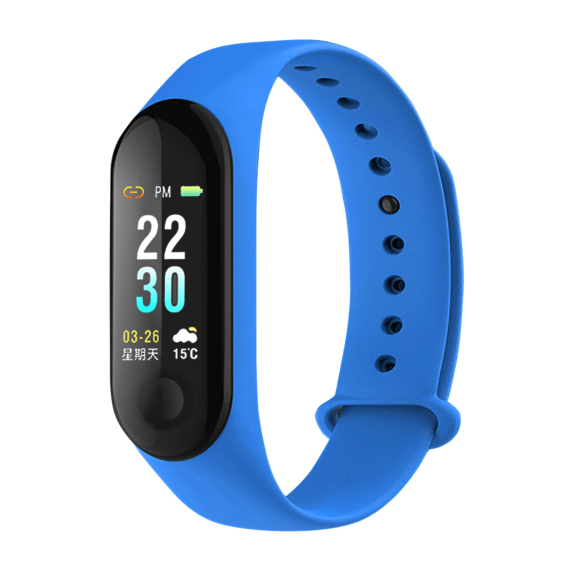 B16 smart heart rate bracelet health detection blood pressure monitoring two-way anti-lost 3D sensor smartwatch Message Reminder