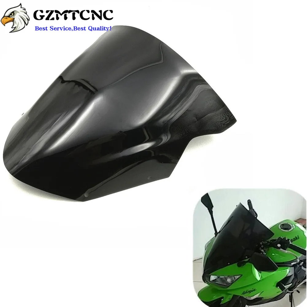 Лобовое стекло мотоцикла Передняя ветровая защита для Kawasaki Ninja 650R EX650R ER6F ER-6F EX6 EX-6