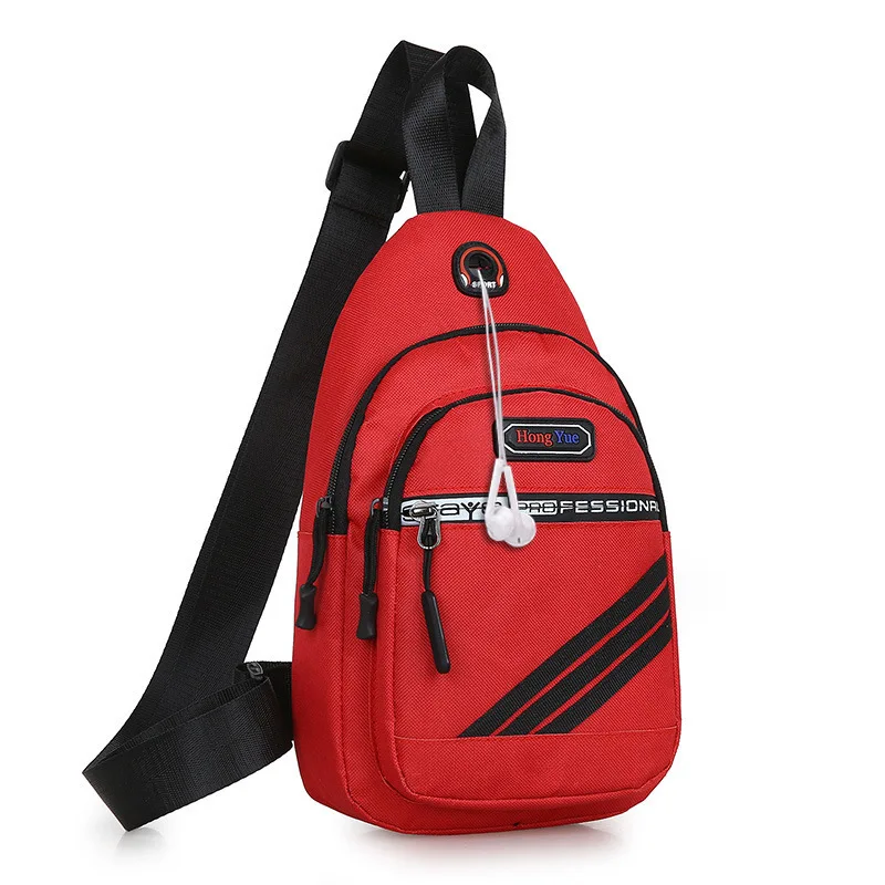 Модная нагрудная сумка водонепроницаемая нейлоновая сумка-слинг повседневная