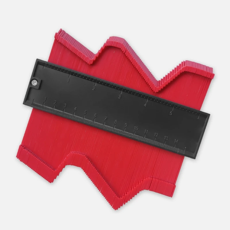 

Profile Gauge Shape Template Plastic Contour Copy Duplicator Edge Shaping Ruler