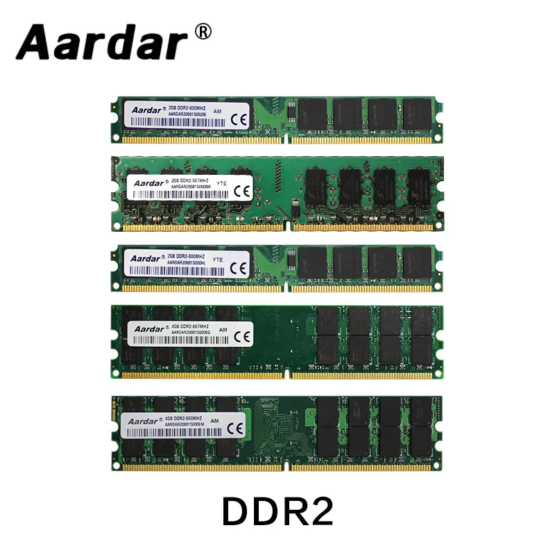 Новое поступление оперативная память DDR2 2 ГБ 4 667 МГц компьютера 800 с произвольным