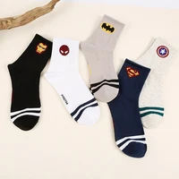 anime cosplay superhero cartoon casual socks funny unisex harajuku cotton skarpetki gift sockings