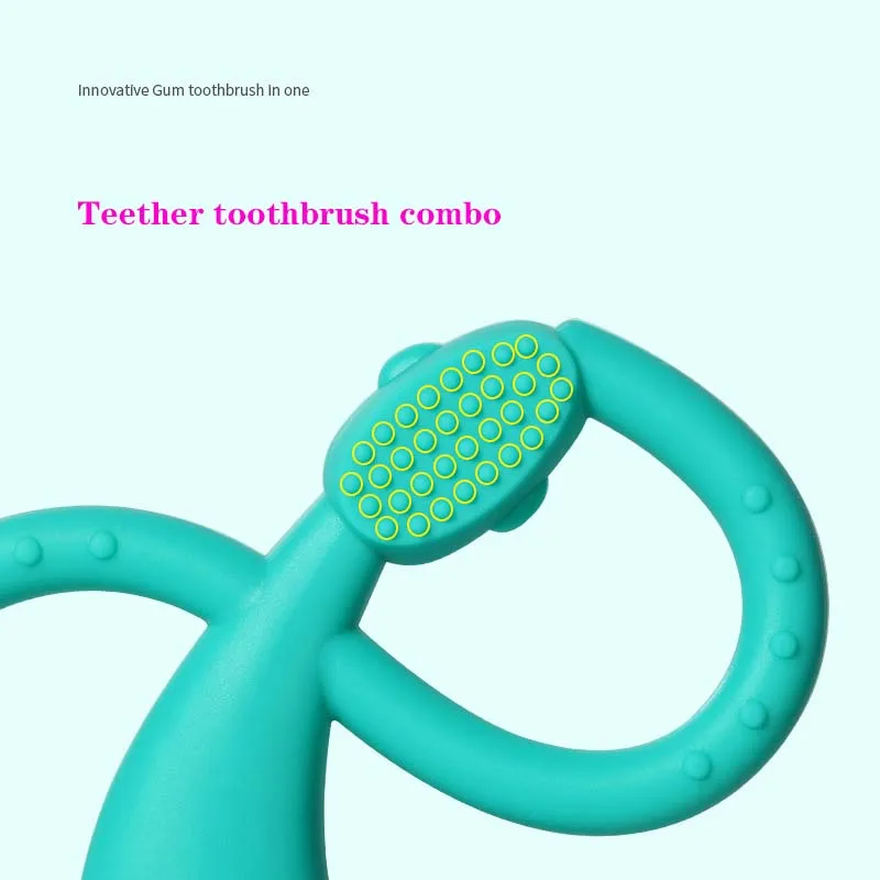 Зубной моляр для младенцев зубной прорезыватель обезьяны Безопасный детский