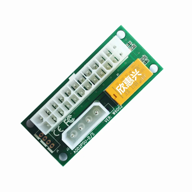 

Материнская плата по стандарту ATX 24Pin Add2 PSU Power синхронная пусковая плата с двойным источником питания