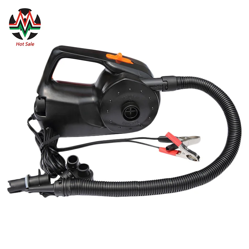 12V 100W Автомобильный перезаряжаемый насос Электрический надувной воздушный для