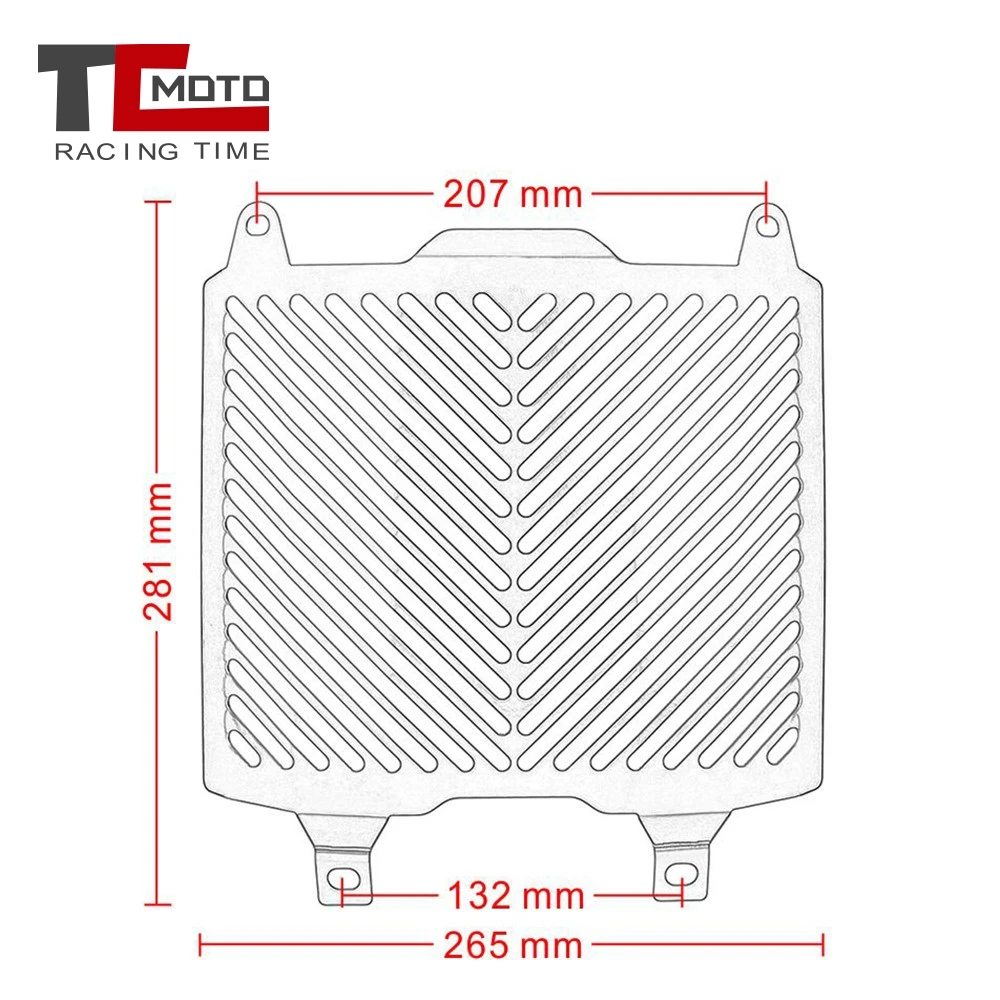 

For KTM Duke 690 DUKE690 2012-2017 Motorcycle Radiator Grille Guard Protection Grill Cover Protecte DUKE690R 690 DUKE R 2012-17