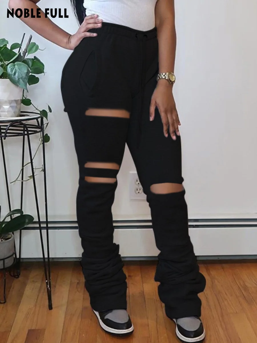 

Женские эластичные штаны, леггинсы с высокой талией, расклешенные брюки с рюшами, драпированные брюки, спортивные штаны