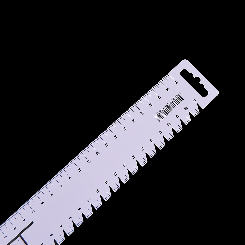 1 шт. DIY Швейные разноцветная линейка ультратонкий мягкий чехол-21 см аксессуары