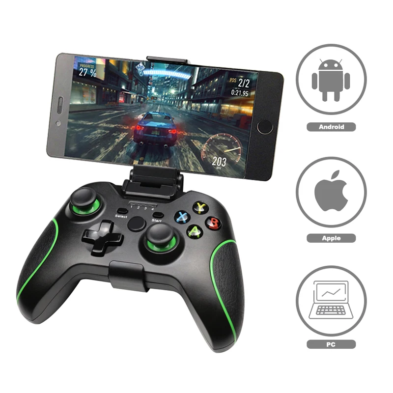 Беспроводной геймпад для PS3/IOS/Android Phone/PC/TV Box джойстик 2 4G игровой контроллер Xiaomi