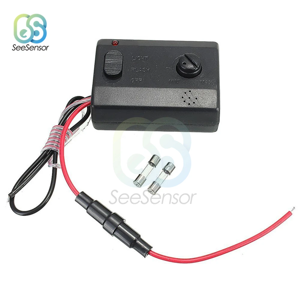 12 В 2 А Автомобильная светодиодный ная подсветка голосовой музыкальный