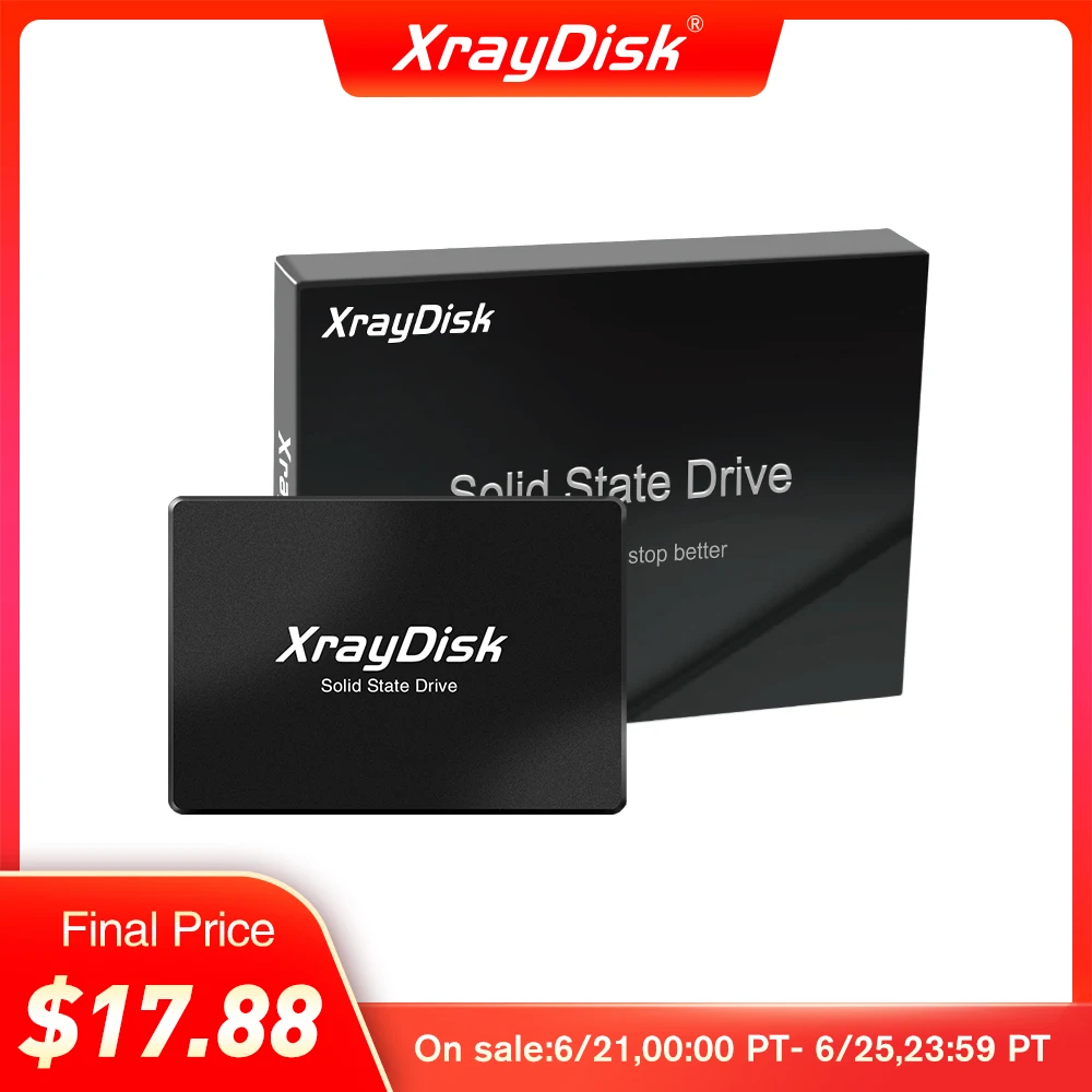 XrayDisk 2.5''Sata3 Ssd 120gb 128gb 240gb 256gb 60gb 480gb 512GB 1TB Hdd Internal Hard Disk Solid State Drive Desktop