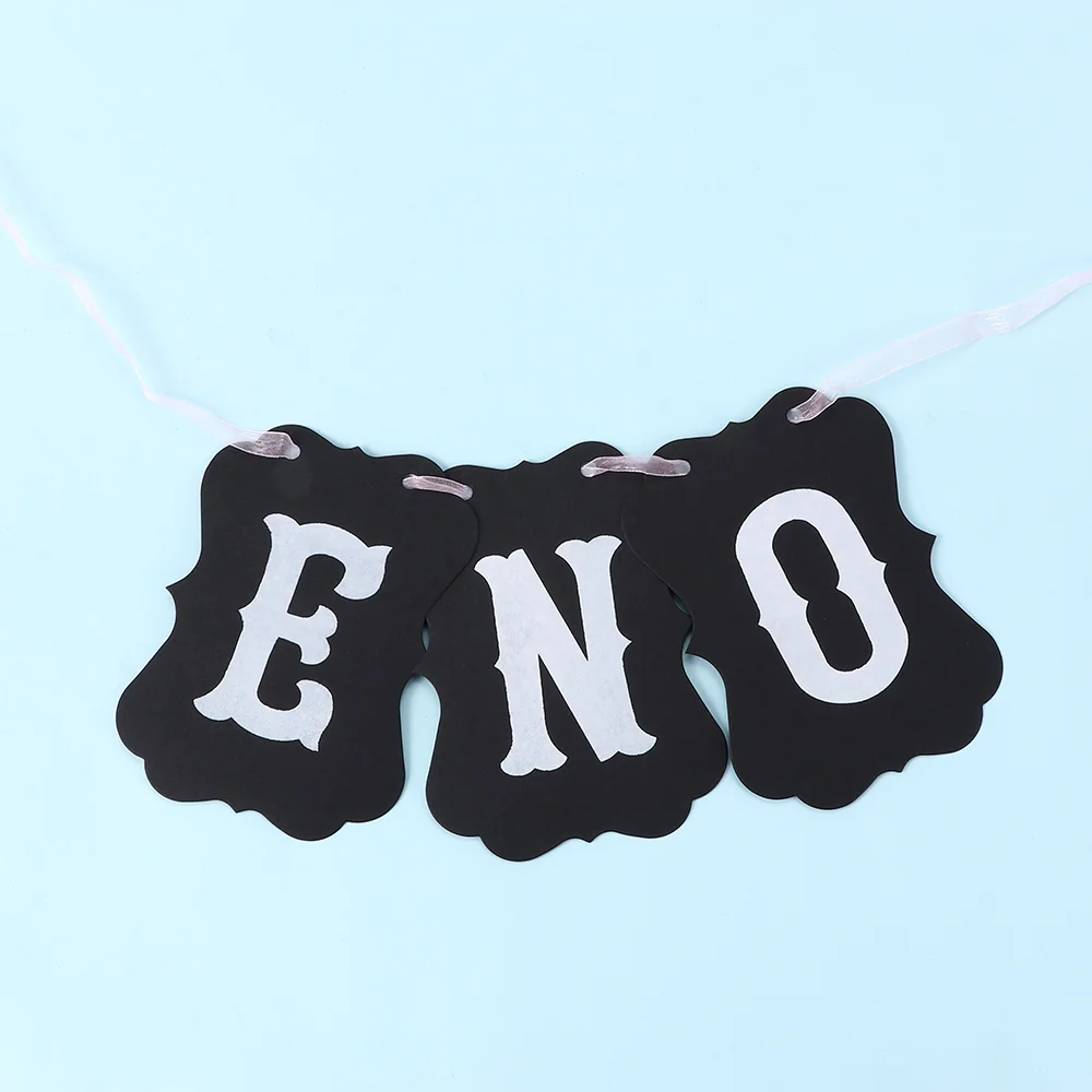 Сладкий 1-й подвесные украшения для празднования дня рождения баннеры маленьких