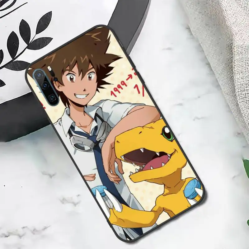 

Digimon Anime Adventure Phone Case For Huawei honor Mate P 10 20 30 40 i 9 8 pro x Lite smart 2019 nova 5t