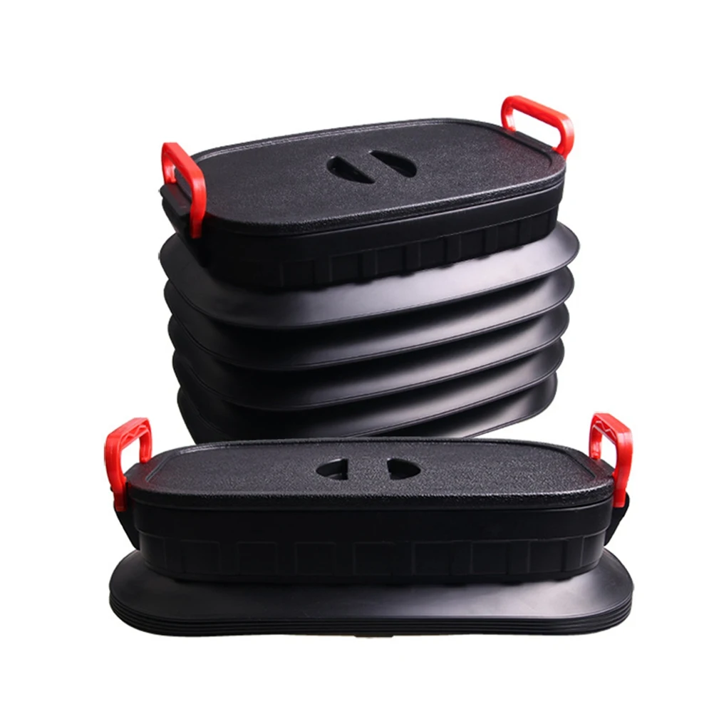 Пластиковый контейнер для мусора 1 шт. модный прочный выдвижной складной