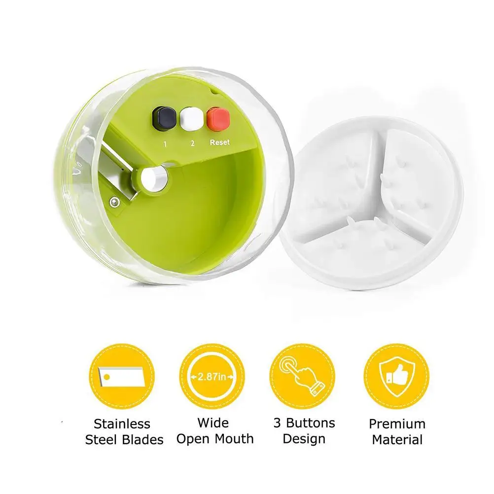 

Handheld Spiralizer Vegetable Slicer Heavy Duty Veggie Spiral Slicer for Salad Carrot Fruit Cucumber Zucchini